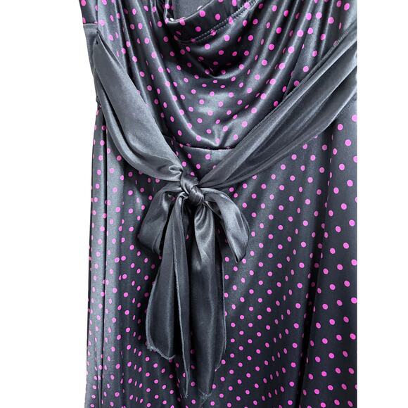 Y2K Ruby Rox Polka Dot Halter Dress size Small - Picture 5 of 13